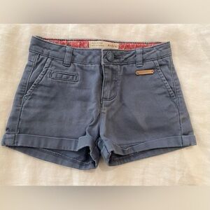 Zara Girls Blue Shorts - size 3/4